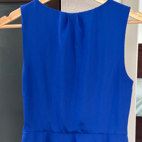 Express Fit & Flare Mini Dress - Blue Size 4 - Picture 6 of 9